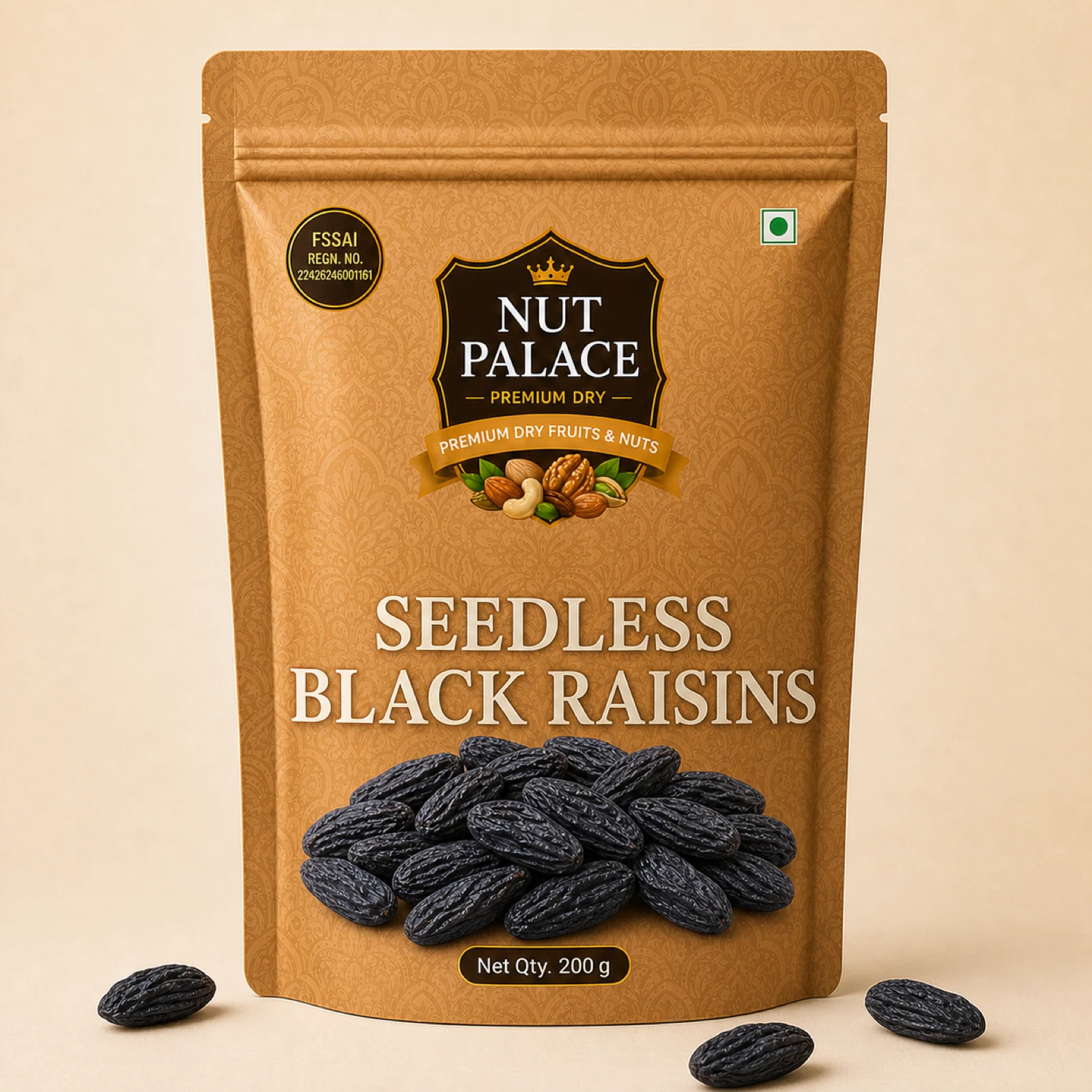 Seedless Black Raisins 200 g